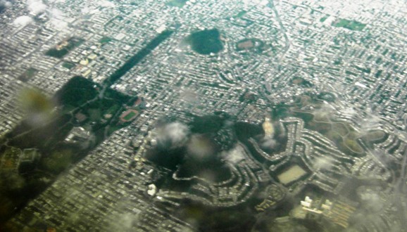 Forest Knolls from the air