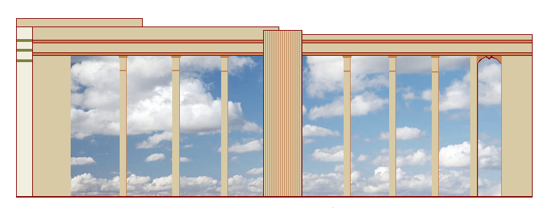 mockup of the former cloud mural in San Francisco