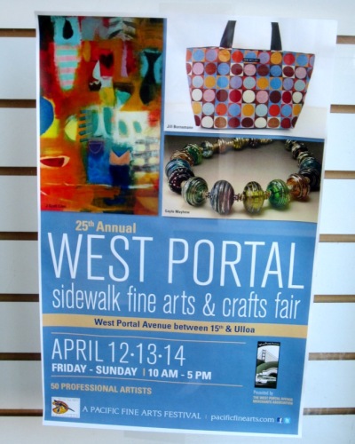 west portal sidewalk fine arts and crafts fair 2013