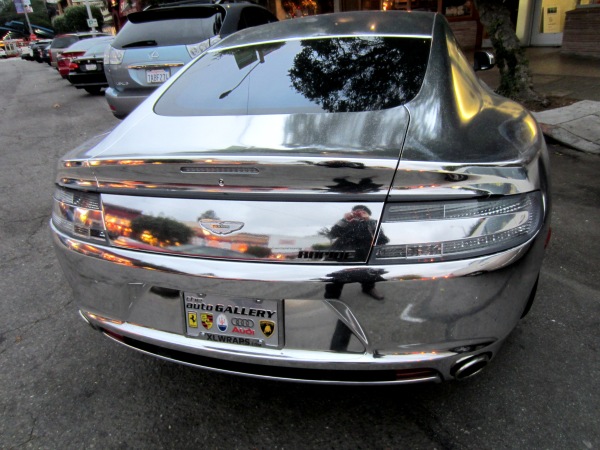 aston martin rear view