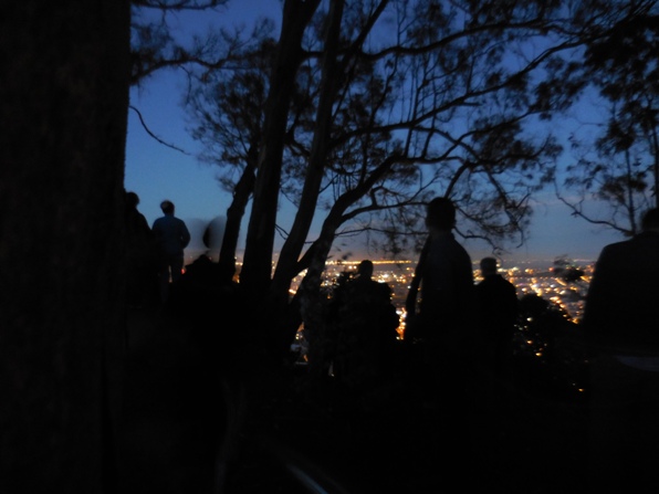 Waiting for the supermoon eclipse 7.39 pm