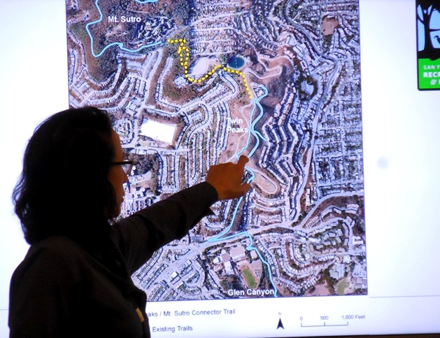 lisa wayne shows planned trail system